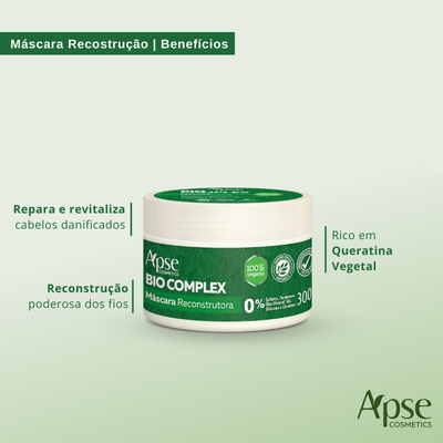 Kit Cronograma Nutritivo (shampoo, condicionador e máscaras)