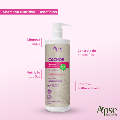 Shampoo Cachos Nutritivo 1000ml