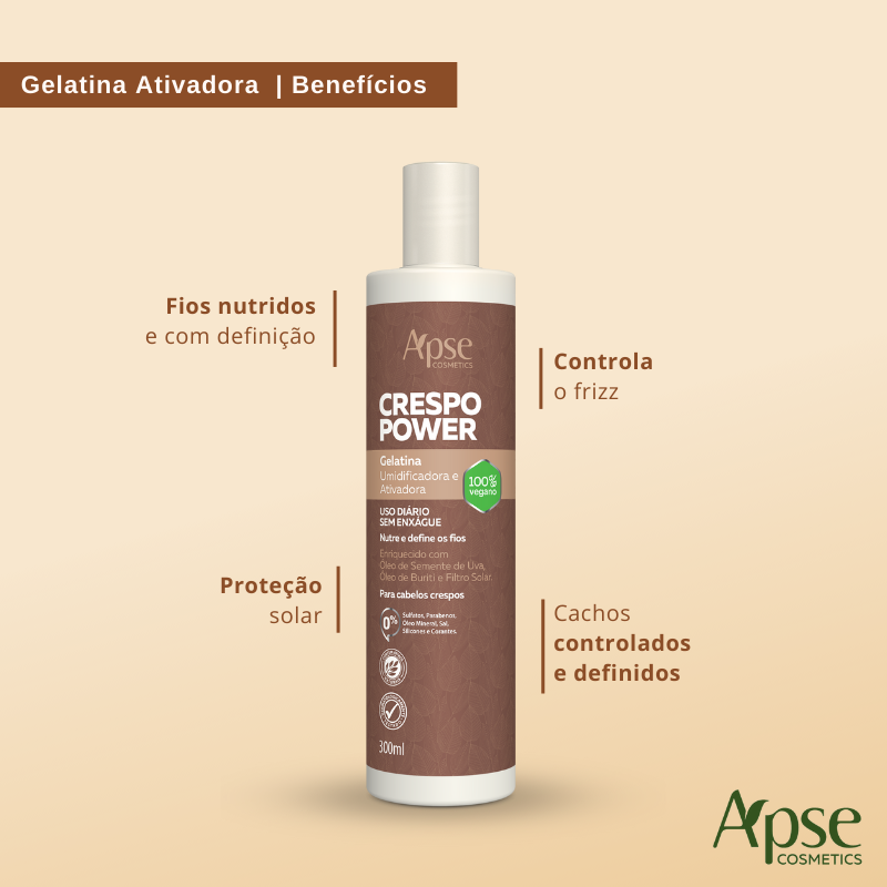 Kit Gelatinas Apse 300 ml - (3 itens)